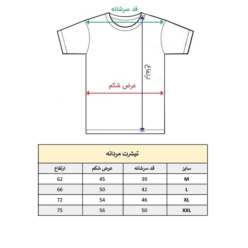 تیشرت آستین کوتاه مردانه پاد آفرین مدل خرس بامزه